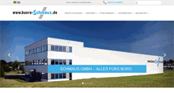 Desktop Screenshot of buero-schmaus.de